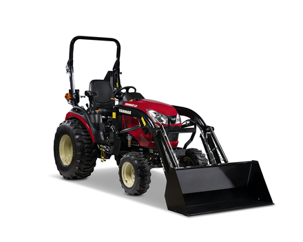 SA425 with Loader, Grill Guard and Industrial Tires