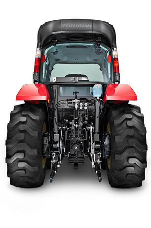 YT347 with Cab, Loader, Grill Guard and Industrial Tires