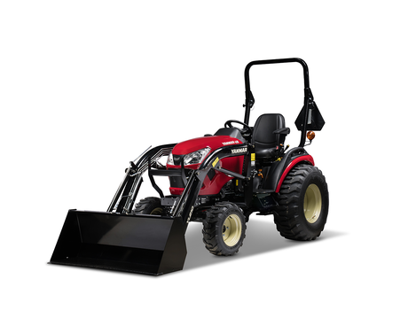 SA425 with Loader, Grill Guard and Industrial Tires