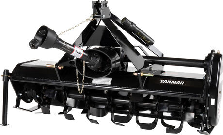4' Rotary Tiller 100 Series Black