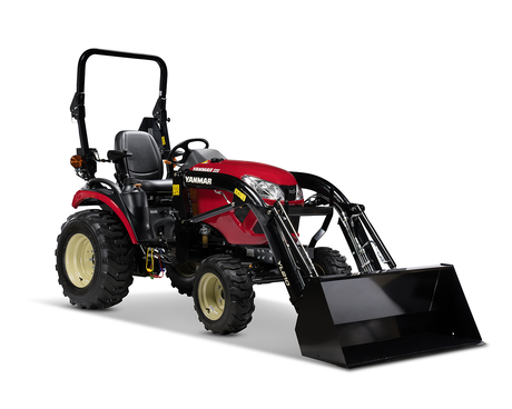 SA325 with Loader, Grill Guard and Industrial Tires