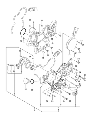 GEAR HOUSING (3TNV76-CSA3) GEAR HOUSING (3TNV76-CSA3)