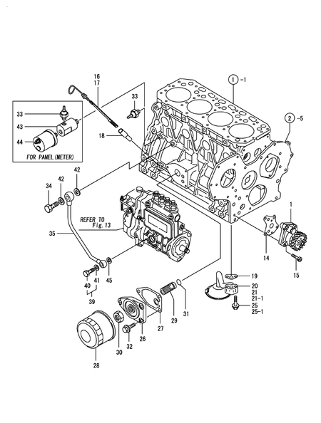 LUB.OIL SYSTEM (4TNE88-EG1A)