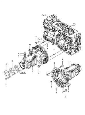 REAR HOUSING (LX410(YANMAR)) REAR HOUSING (LX410(YANMAR))