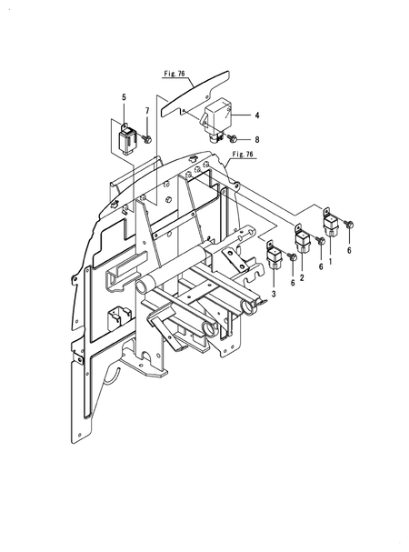 RELAY (LX490(YANMAR))