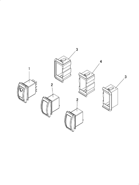 ROOF SWITCHES (YU1000DK-BRAHMA)
