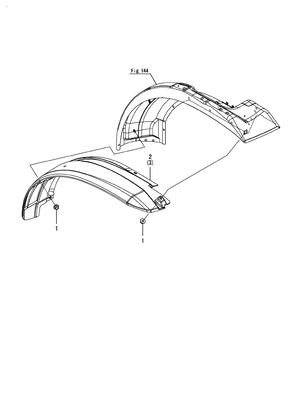 OVER FENDER(1) (YT235Y)