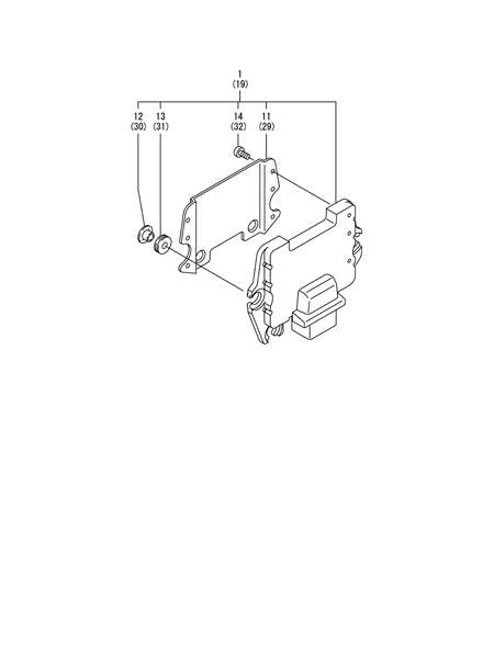 ELECTRONIC CONTROL UNIT(ECU) (3TNV88F-ESHYB) ELECTRONIC CONTROL UNIT(ECU) (3TNV88F-ESHYB)