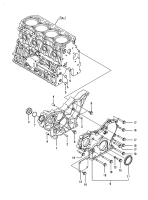 GEAR HOUSING (4TNV88C-KRNQ)