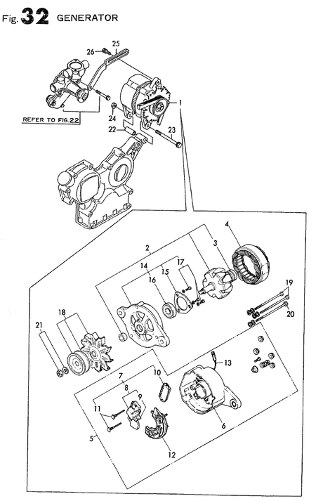 GENERATOR (4TN82E-G1) GENERATOR (4TN82E-G1)