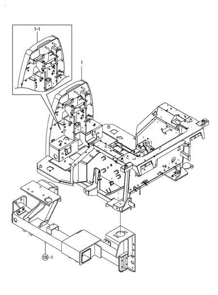 FLOOR FRAME(CAB(ADD.ITEM (T80)