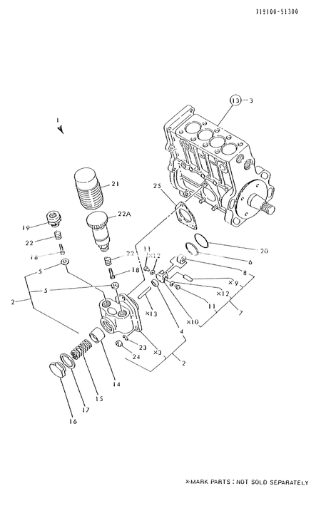 FEED PUMP (4TN100L-FA)
