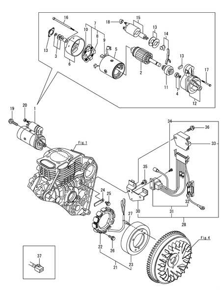 Shop STARTER MOTOR & DYNAMO (L100AE-DEG22YC) today | Yanmar US