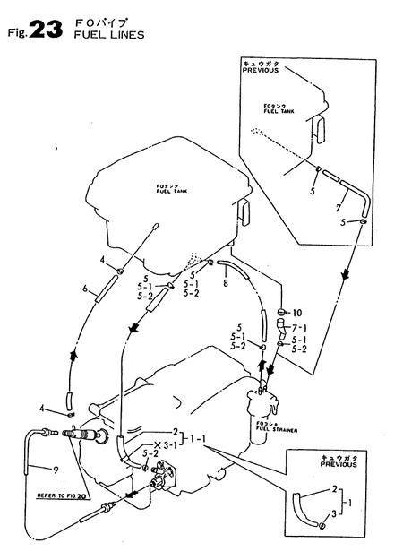 FUEL LINES (TF90-I) FUEL LINES (TF90-I)