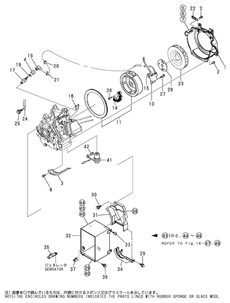 FLY.MAGNETO & STARTING DEVICE (YEU2400)