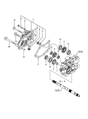 GEAR PUMP (SC2450(YANMAR))