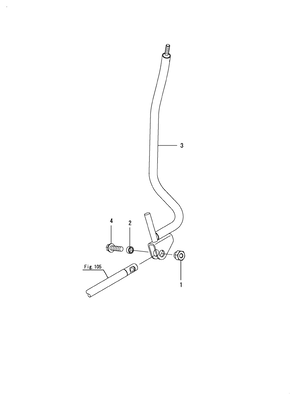MAIN SHIFT LEVER (YM342A)