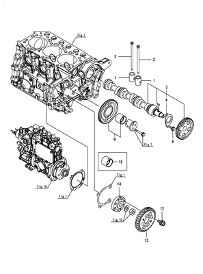 CAMSHAFT & DRIVING GEAR (TNM) CAMSHAFT & DRIVING GEAR (TNM)