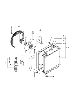 RADIATOR (2TNV70-ASA) RADIATOR (2TNV70-ASA)