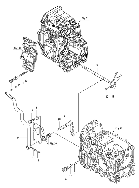 RANGE SHIFT (SX3100(YANMAR))