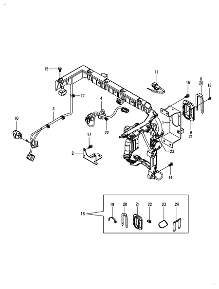 HARNESS (4TN107TT-6SMU1)