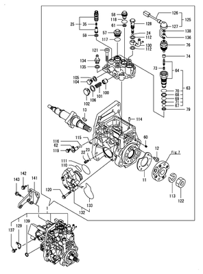 FUEL INJECTION PUMP (4TNV98T-ZGGM) FUEL INJECTION PUMP (4TNV98T-ZGGM)