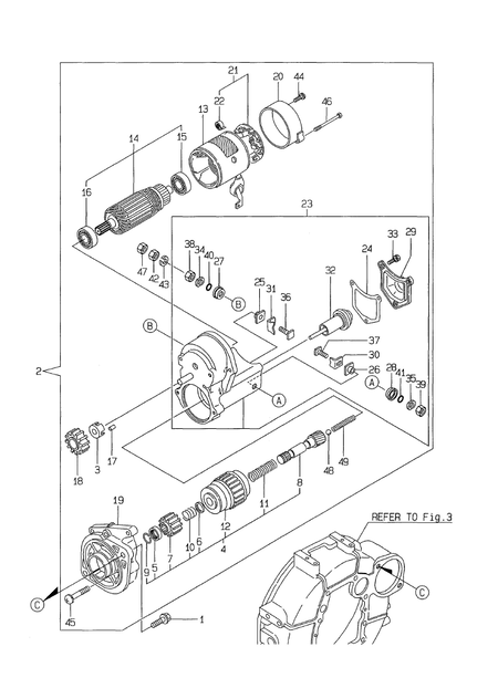 STARTING MOTOR (3TNE78A-G2A)
