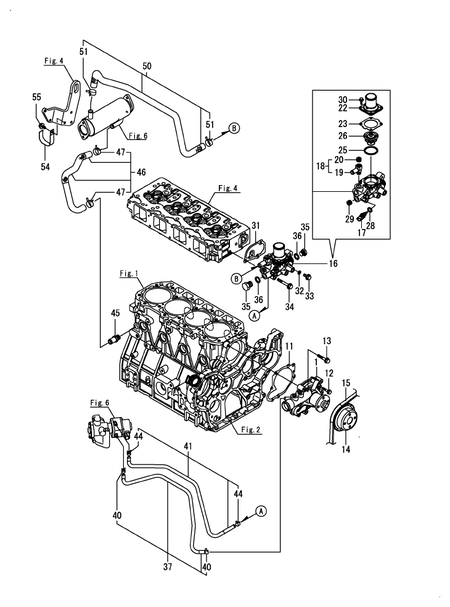 COOLING WATER SYSTEM (4TNV98T-ZGGM)