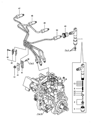 FUEL INJECTION VALVE (4TNV98T-ZGGM) FUEL INJECTION VALVE (4TNV98T-ZGGM)