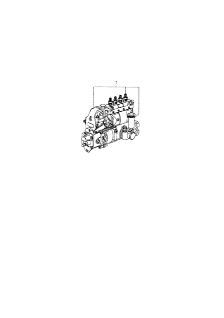 FUEL INJECTION PUMP (4TNE98-TBL) FUEL INJECTION PUMP (4TNE98-TBL)