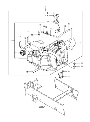 FUEL TANK (SC2400(YANMAR))