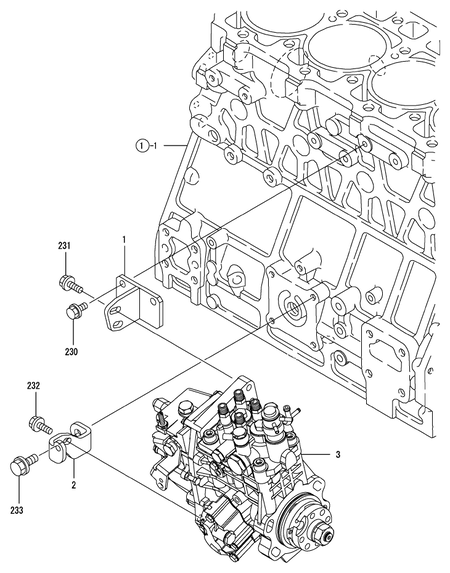 FUEL INJECTION PUMP (4TNV106TXTBL)