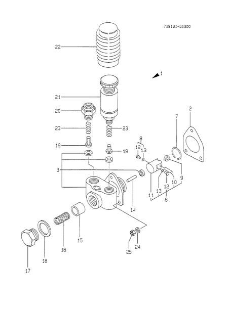 FEED PUMP (4TN100TL-MCC)