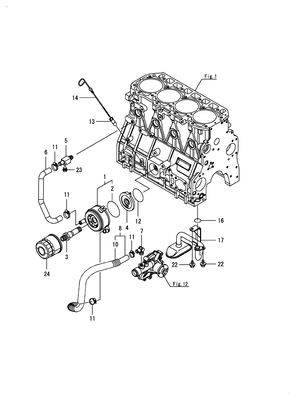 LUB. OIL SYSTEM (4TNV98T-ZGGM) LUB. OIL SYSTEM (4TNV98T-ZGGM)