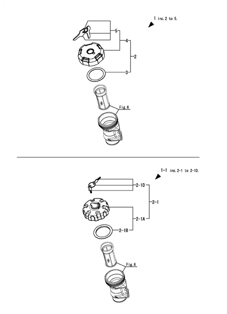 FUEL OIL CAP (YT357AJ,Y(100001-)