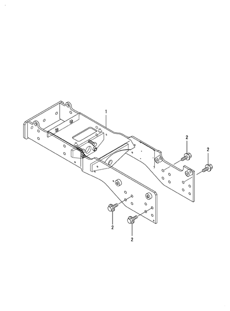 FRONT BRACKET (SX3100(YANMAR))