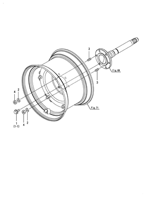 HUB BOLT (YT235Y)