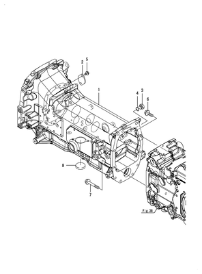 CLUTCH HOUSING (LX410(YANMAR)) CLUTCH HOUSING (LX410(YANMAR))