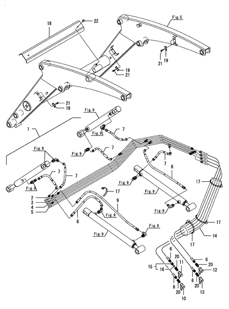 HYDRAULIC PIPING (YL310)