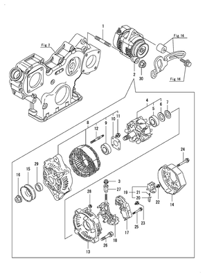 (18A)GENERATOR (3TNV82A-BDSA) (18A)GENERATOR (3TNV82A-BDSA)
