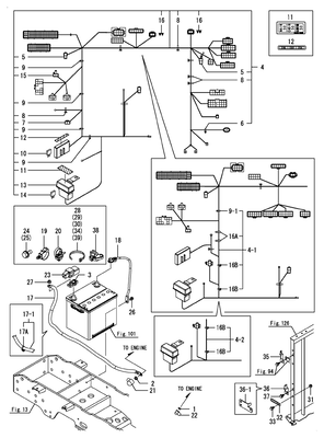 WIRE HARNESS(ENGINE) (YT235Y)
