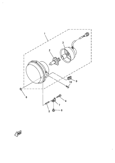 HEADLIGHT (YU700GMP)