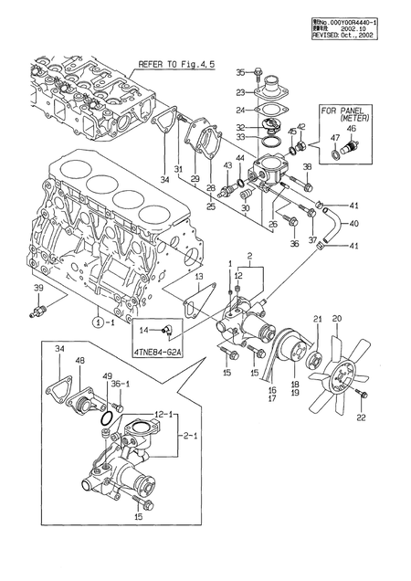 COOLING WATER SYSTEM (4TNE84-G1A)