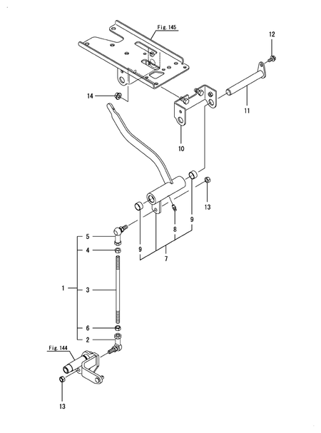 DRAFT LEVER (YM347A-BR)