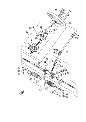 STEERING (YU700G(2018US)) STEERING (YU700G(2018US))