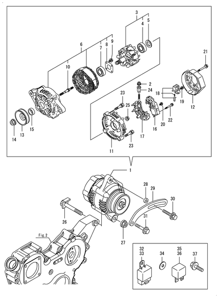 GENERATOR (3TNV88F-ESHYB) GENERATOR (3TNV88F-ESHYB)