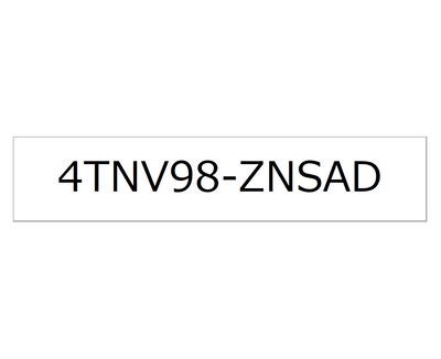 4TNV98-ZNSAD 4TNV98-ZNSAD