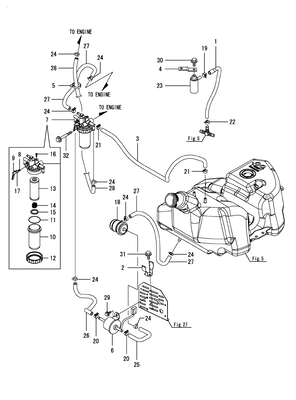FUEL PIPE (SC2450(YANMAR))