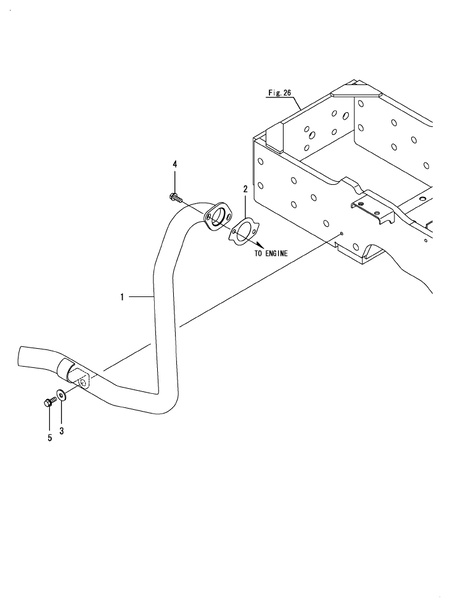 EXHAUST PIPE (YM357A)
