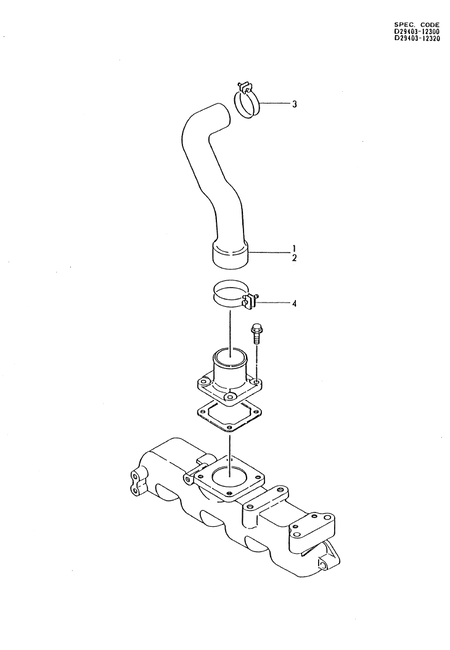 INTAKE PIPE (4TN82TL-RGB) INTAKE PIPE (4TN82TL-RGB)